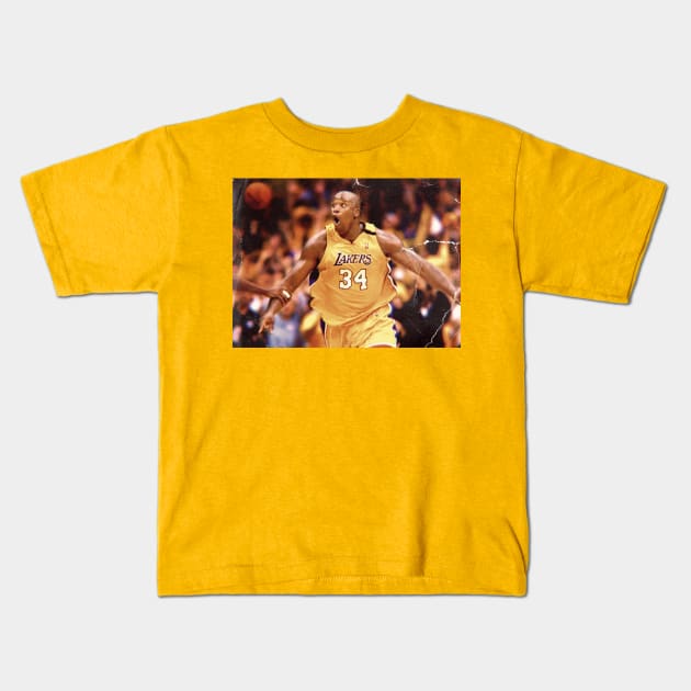 Shaq Attacking Kids T-Shirt by M.I.M.P.